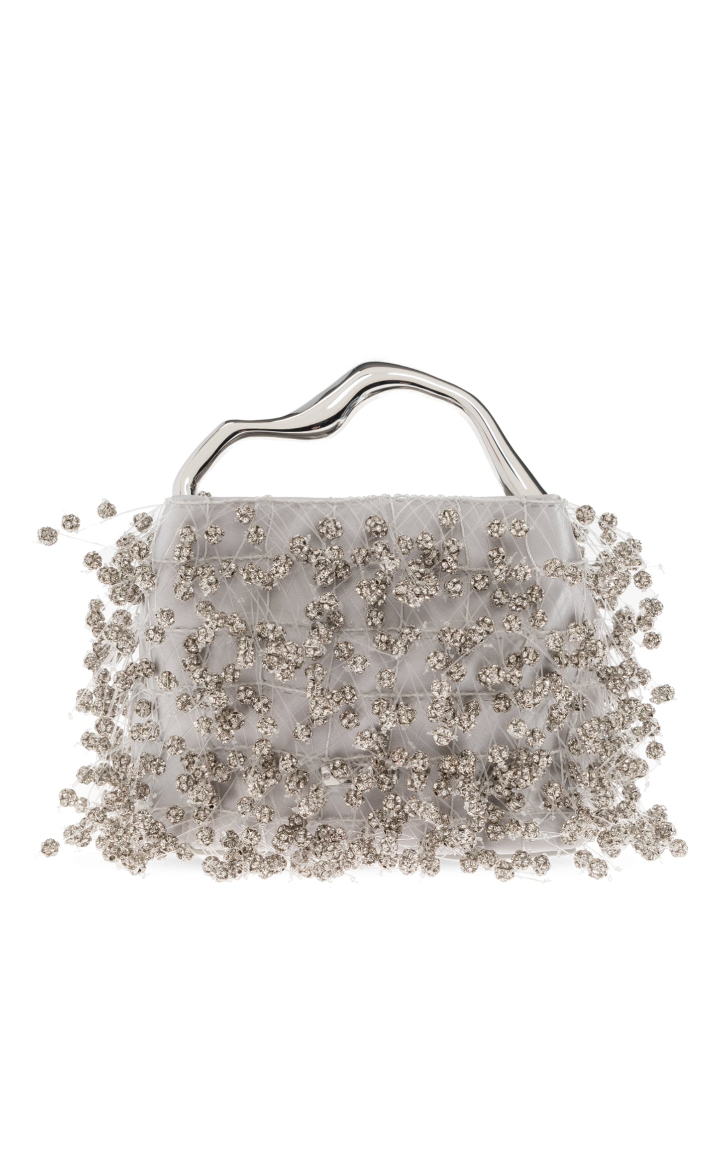 Solene Mini Beaded Top Handle Bag