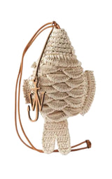  JW AndersonThe Fish Crocheted Shoulder Bag - Runway Catalog