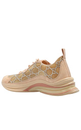 Tela GG Crystal Mesh Runner Sneakers