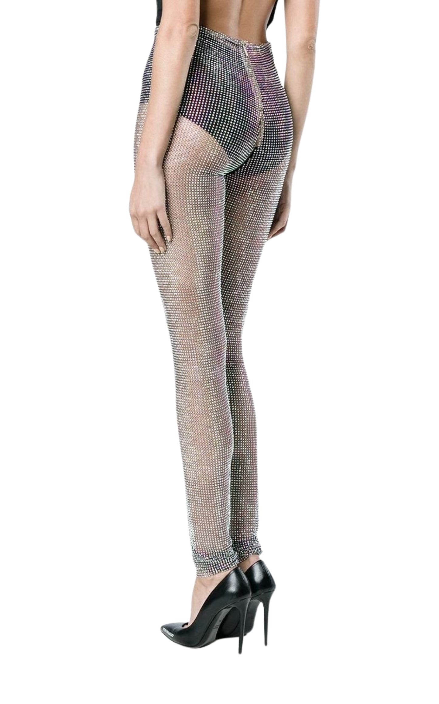 Crystal Net Leggings