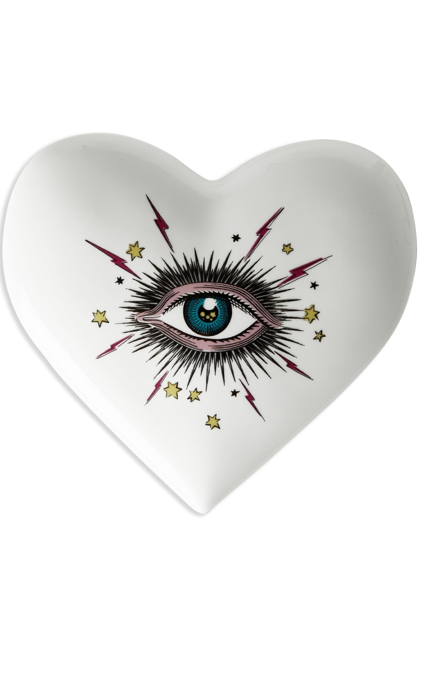 Jewellery Porcelain Box With Star Eye Print