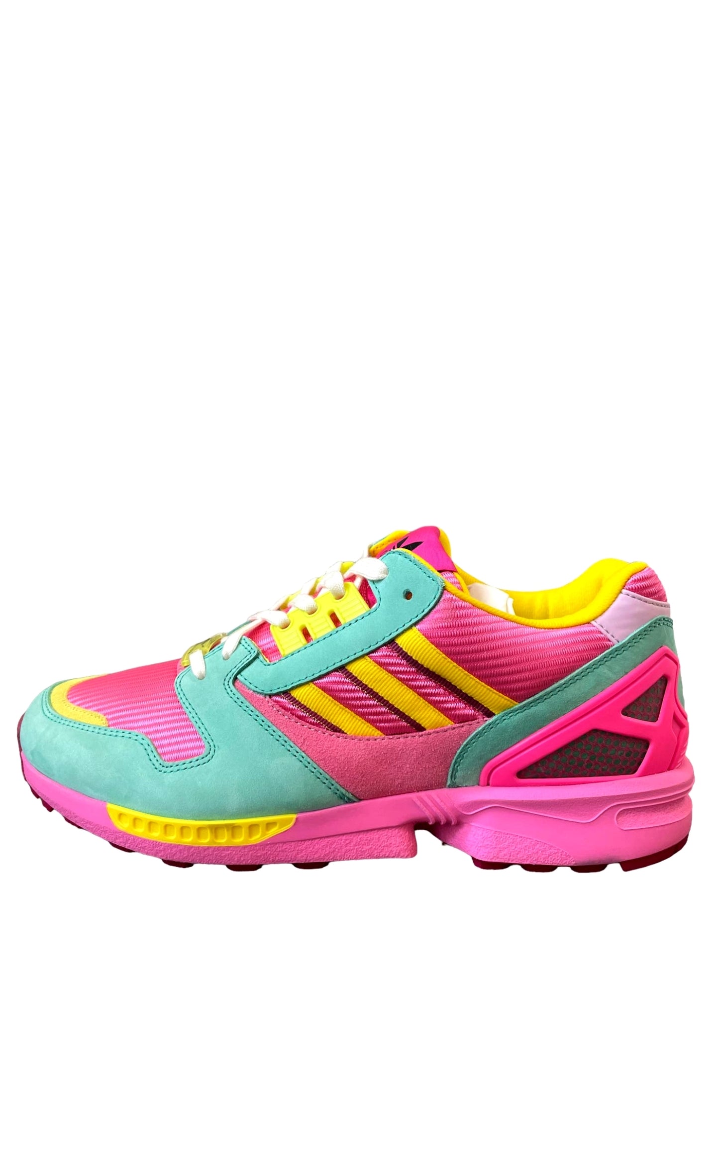 Adidas ZX 8000 Two Tone Pink Suede Sneakers