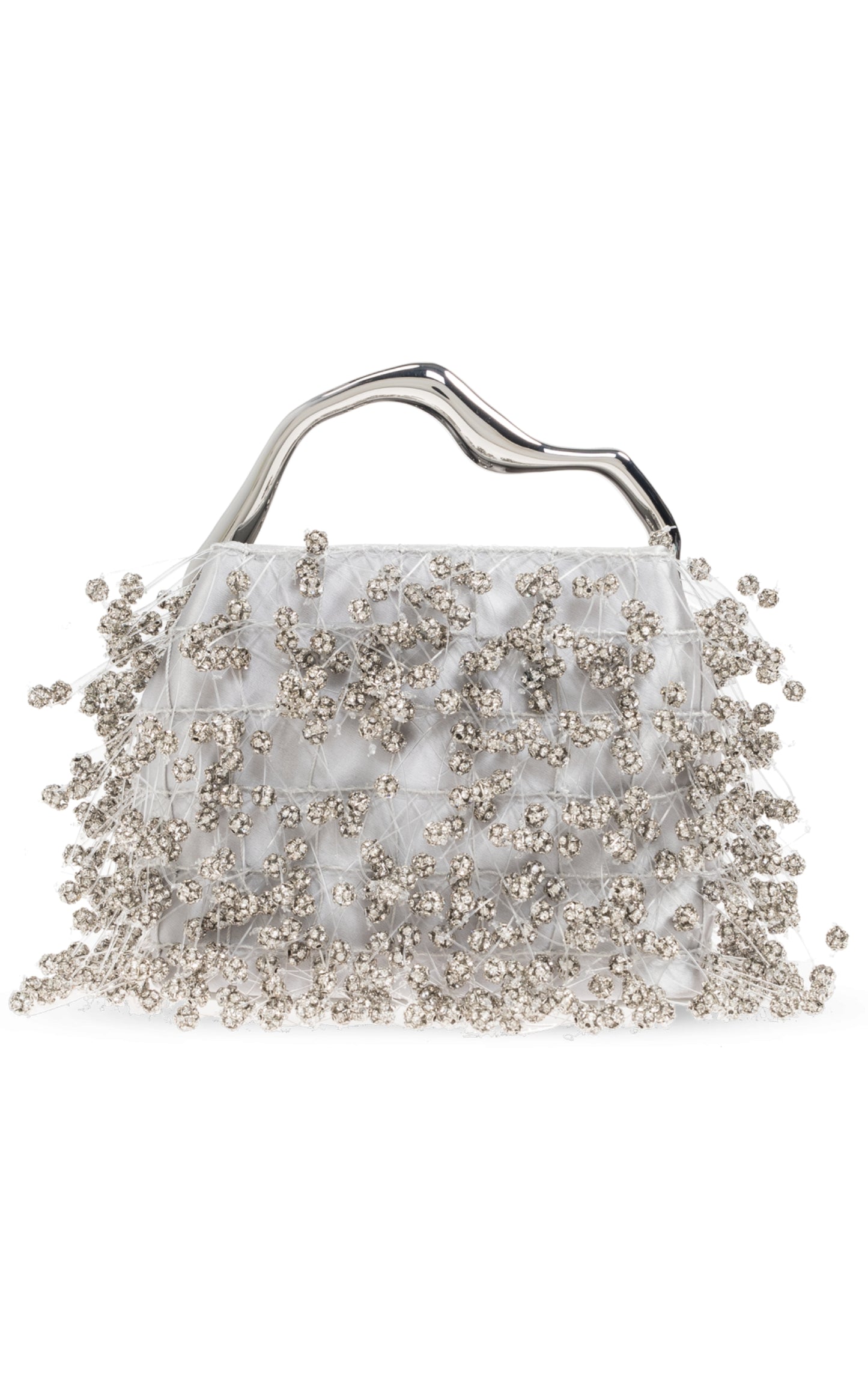 Solene Mini Beaded Top Handle Bag