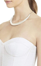  BCBGMAXAZRIAEnamel Collar Necklace - Runway Catalog