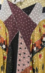  EtroGeometric Print Silk Dress - Runway Catalog