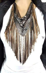  BCBGMAXAZRIAScarf Necklace - Runway Catalog