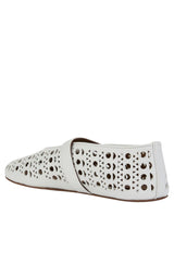 Alaïa Leather Ballet Flats - Runway Catalog