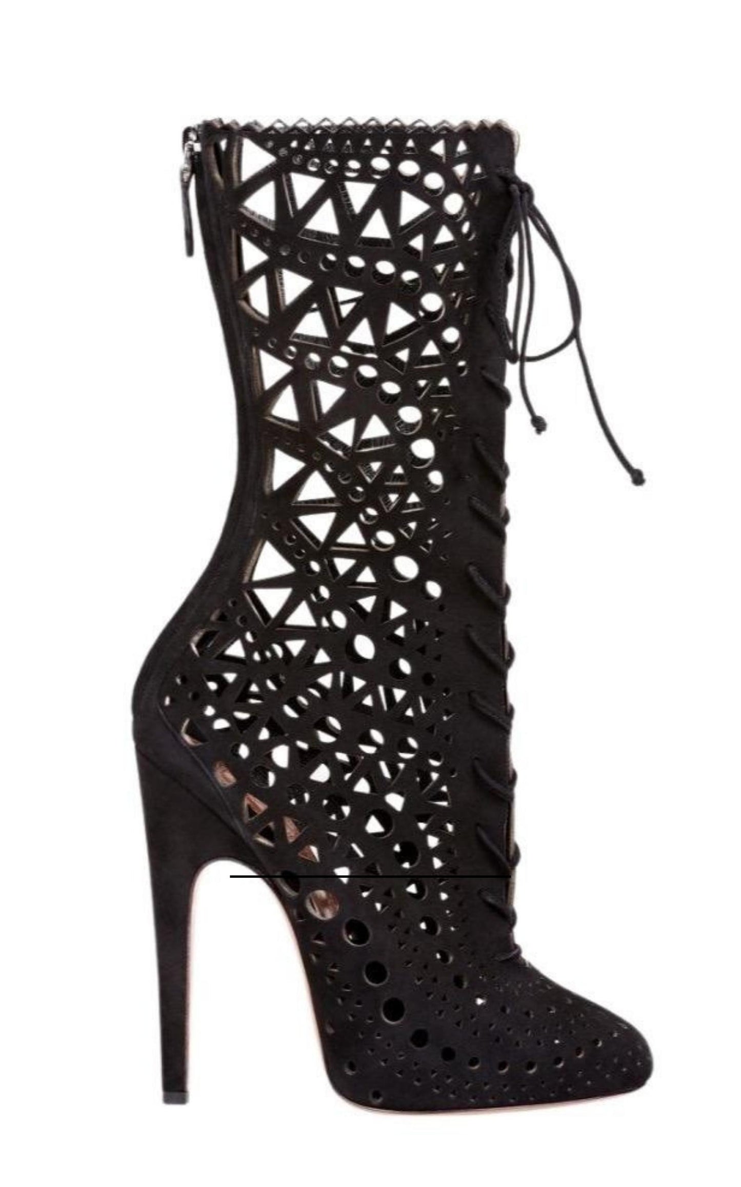 Mid Calf Stiletto Boots Alaïa