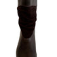 Brown Leather Riding Boots ALDO