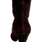 Knee High Brown Suede Boots ALDO