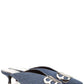 BB Denim Kitten-Heel Mules Balenciaga