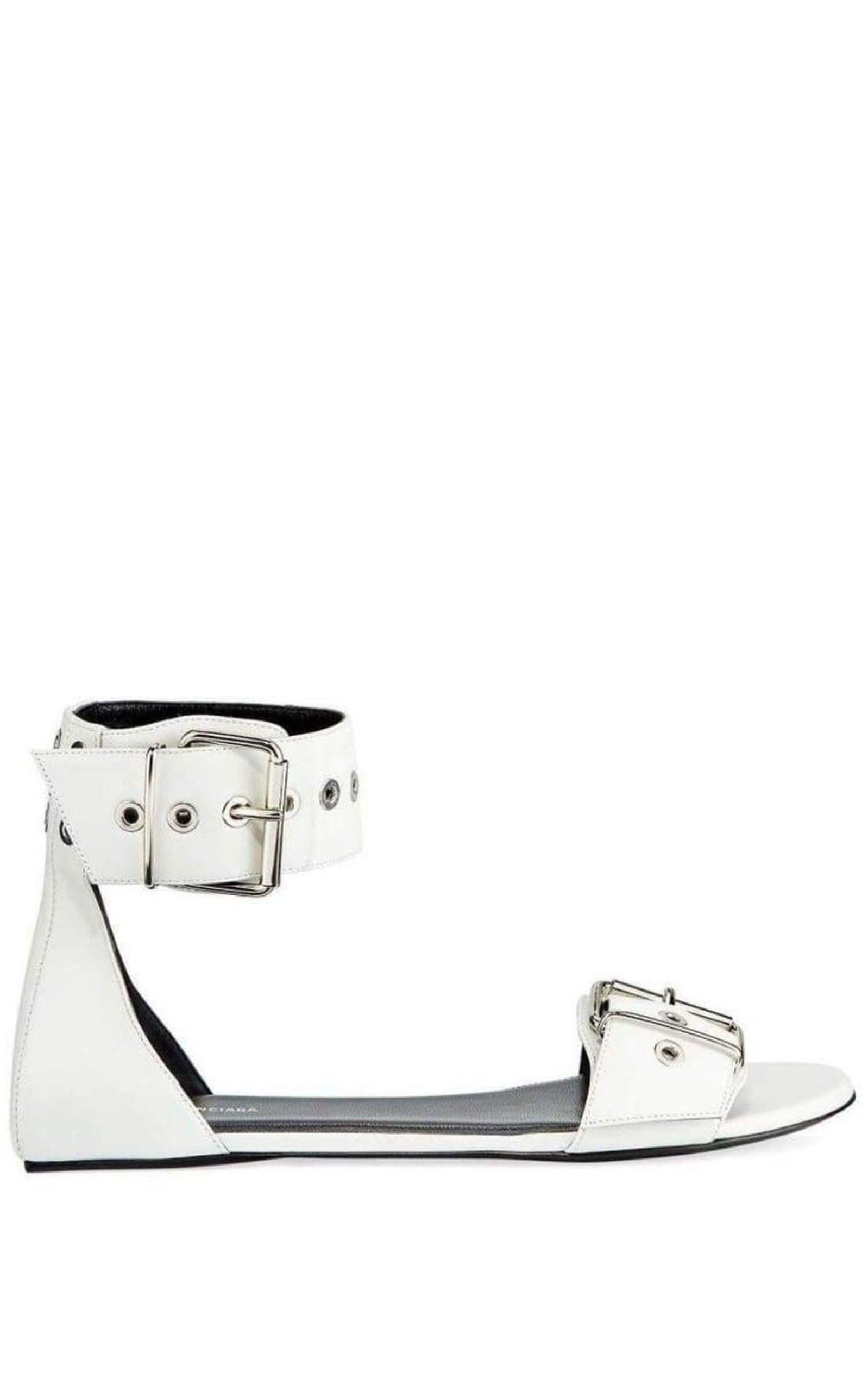 Belt Flat Ankle Strap Sandal Balenciaga