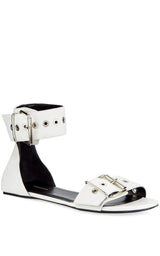 Belt Flat Ankle Strap Sandal Balenciaga