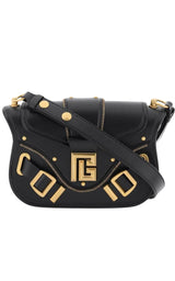 Blaze Leather Shoulder Bag Balmain