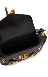 Blaze Leather Shoulder Bag Balmain