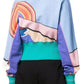 Geometric Print Crewneck Sweatshirt Balmain