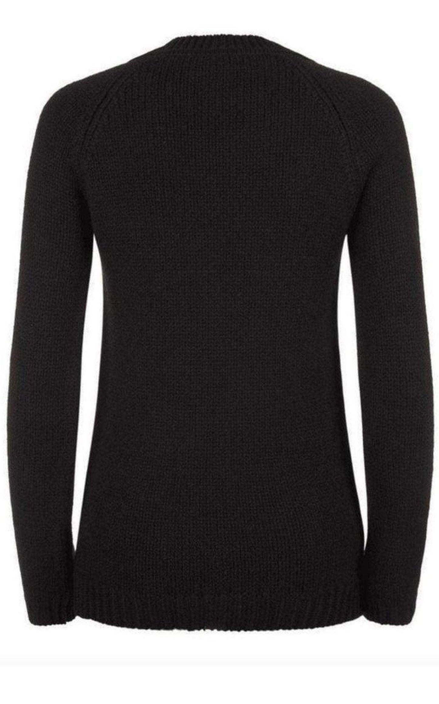 Merino Wool Crew Neck Pullover Balmain