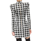 Patterned Mini Dress Balmain