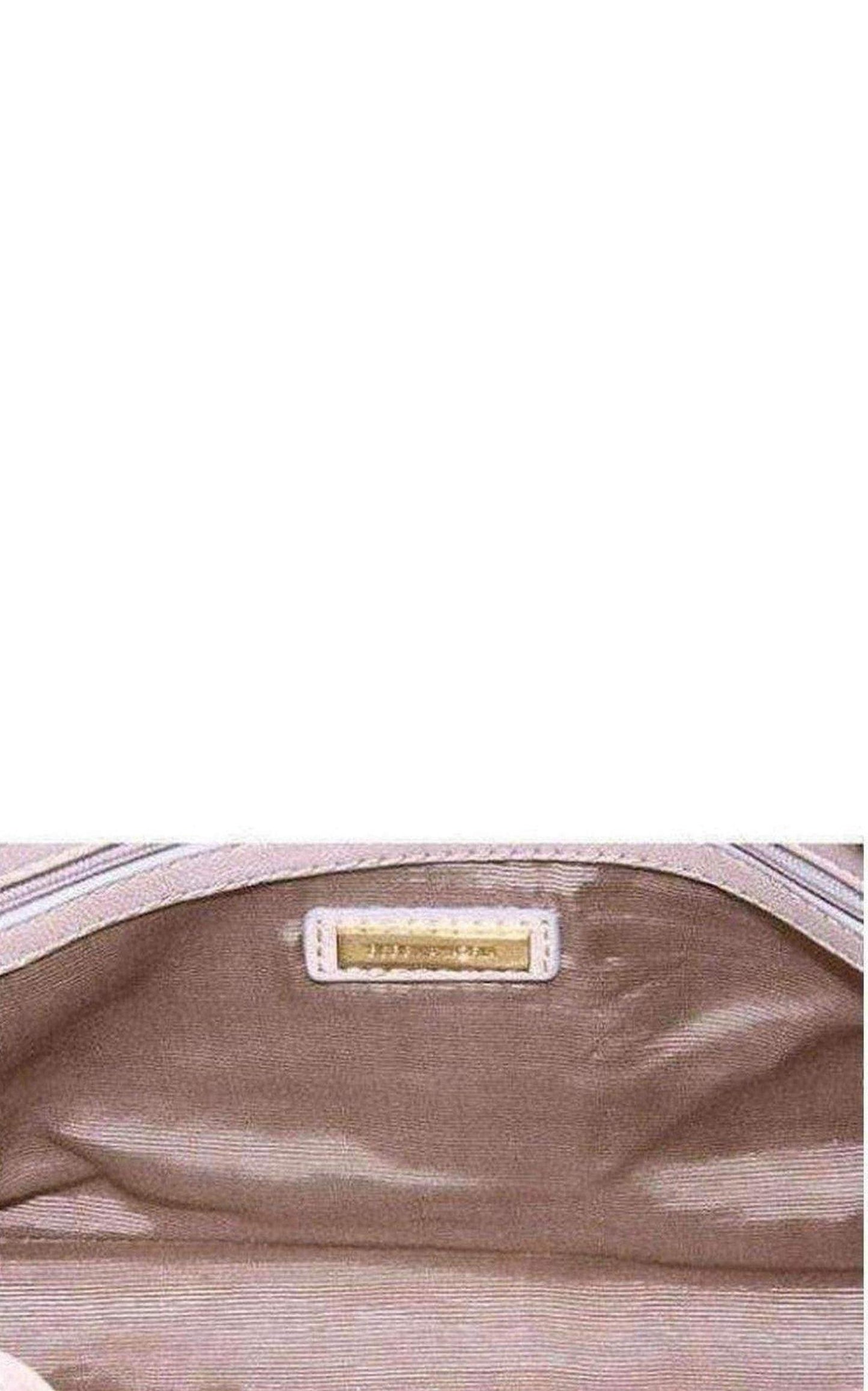 Bridget Beige Quilted Faux Leather Shoulder Bag BCBGMAXAZRIA