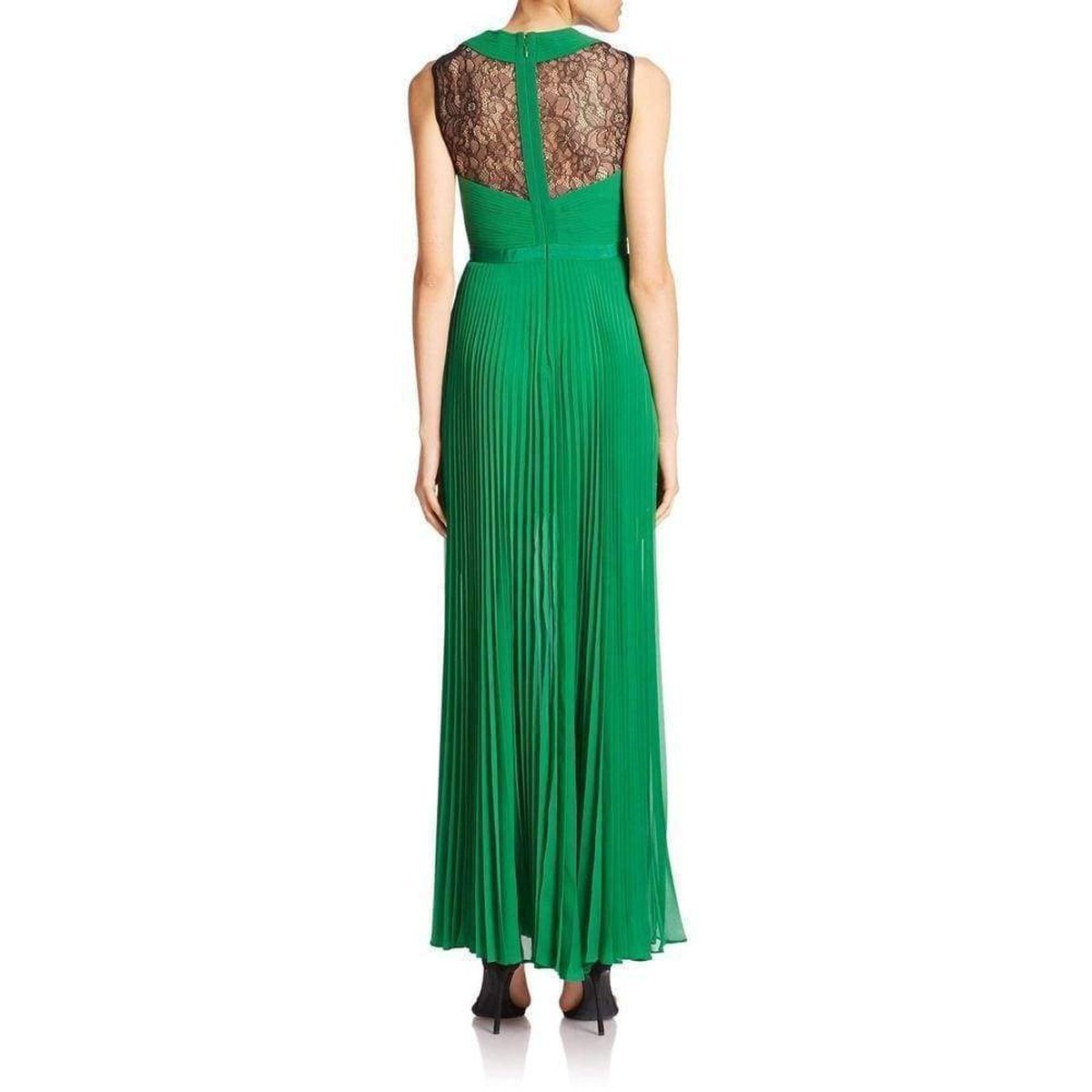 BCBGMAXAZRIA Caia Malachite Sleeveless Gown