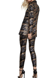 Camo Sequin-Embellished Leggings BCBGMAXAZRIA