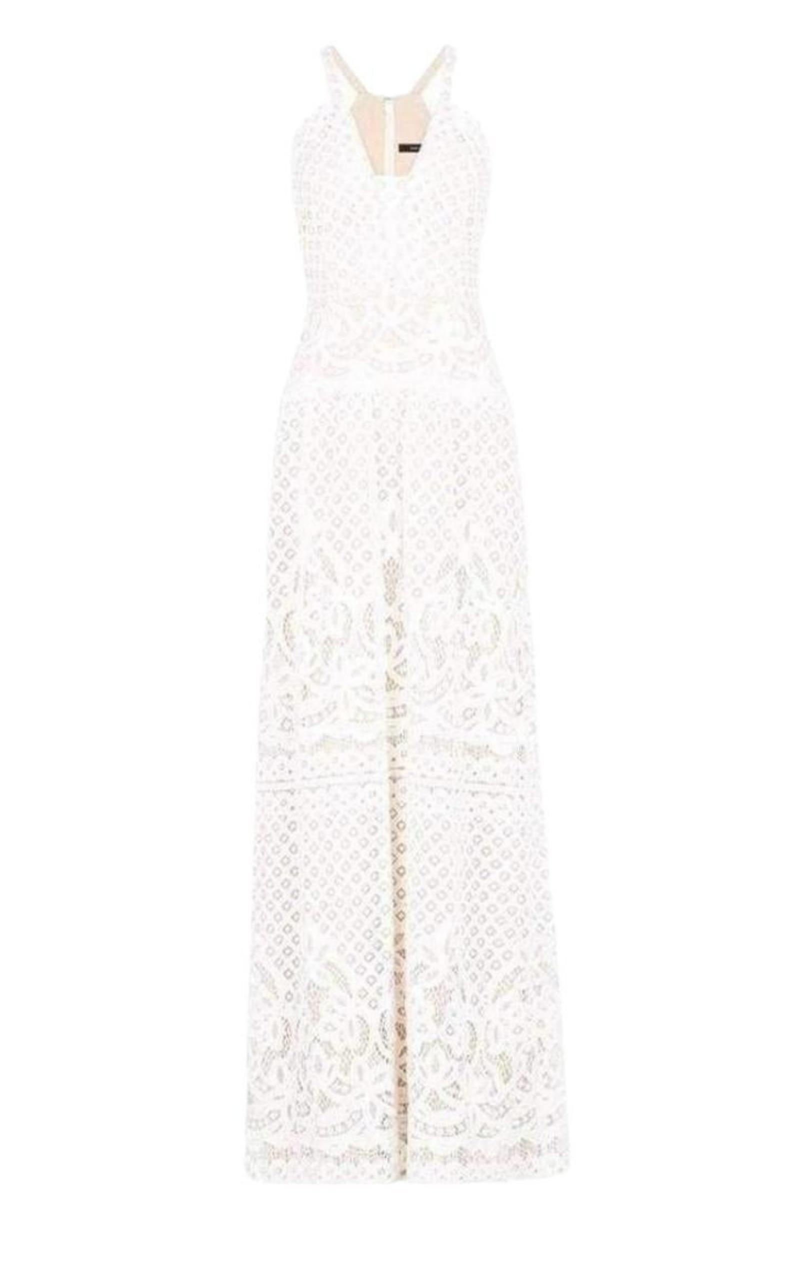 Christel Floral Lace Gown BCBGMAXAZRIA