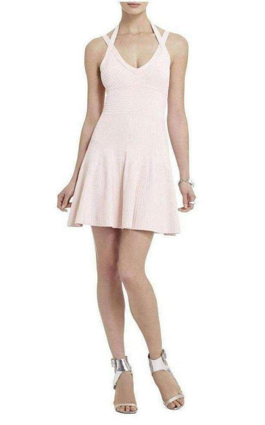 Elizabeth Ottoman Stitched Dress BCBGMAXAZRIA