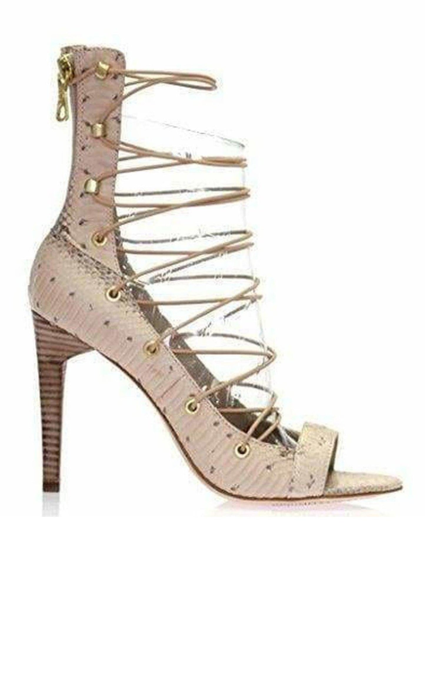 BCBGMAXAZRIA Francis Snake Embossed Shoes