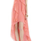 Kelsia Cascade Ruffle Halter Dress IQI66D43-6R3 BCBGMAXAZRIA