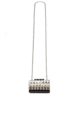 Lulu Ombre Faux-Crystal Bead Clutch BCBGMAXAZRIA