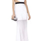 One Shoulder Cutout Waist Gown BCBGMAXAZRIA