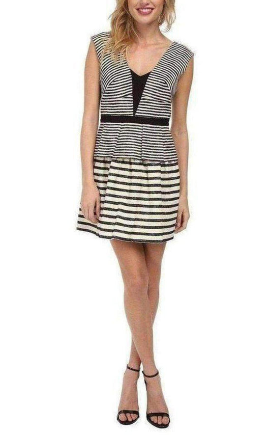 Piper Woven Cocktail Dress BCBGMAXAZRIA