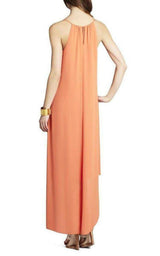 Rory Sleeveless Dress With High-Low Hem BCBGMAXAZRIA