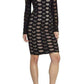 Tanya Long Sleeve Lace Dress BCBGMAXAZRIA