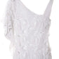 Ulla Asymmetrical Embroidered Top BCBGMAXAZRIA