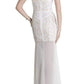 Vivienne Lace Blocked Strapless Dress BCBGMAXAZRIA