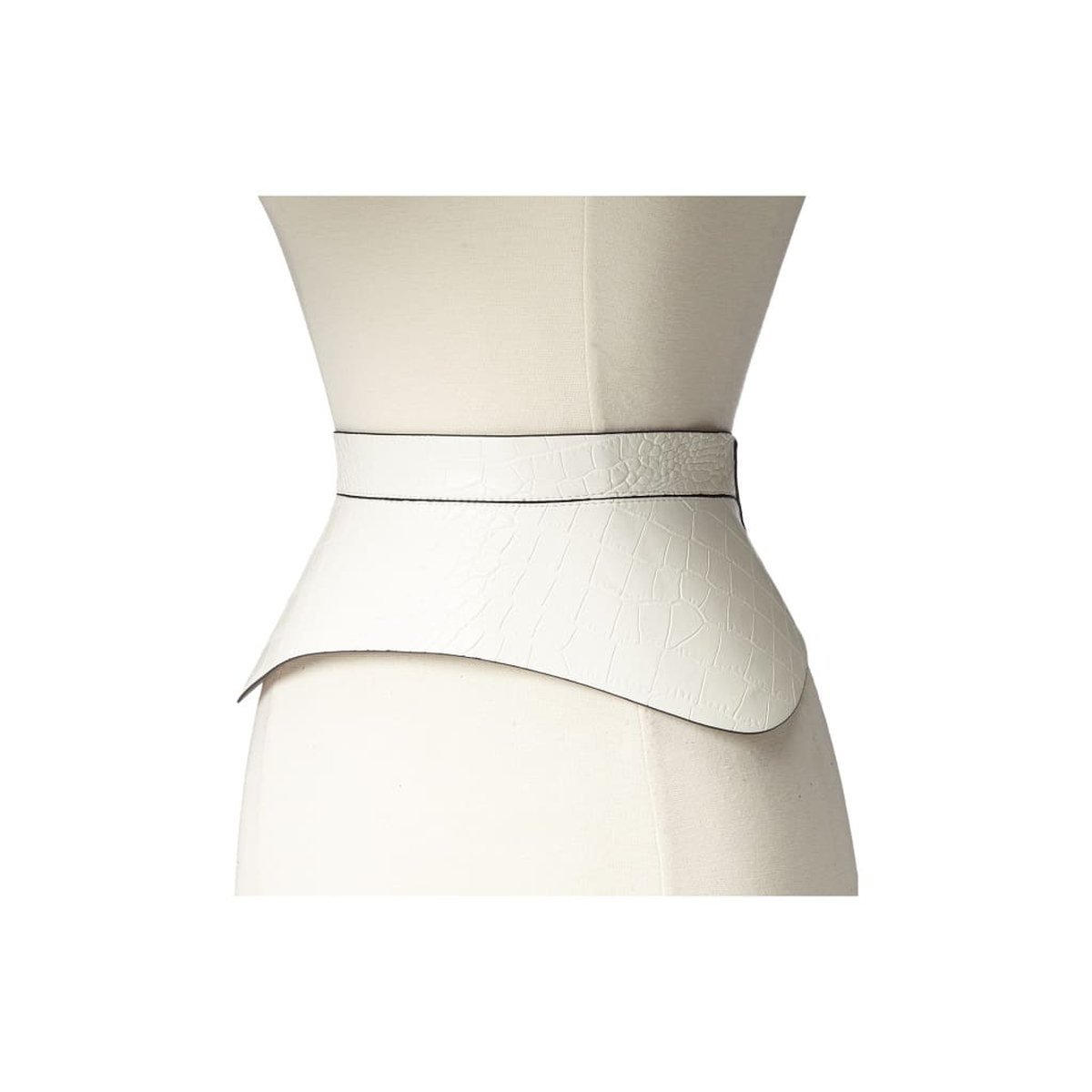 BCBGMAXAZRIA Zipper Peplum Belt