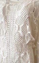 Crochet Lace Cotton Dress Chloe