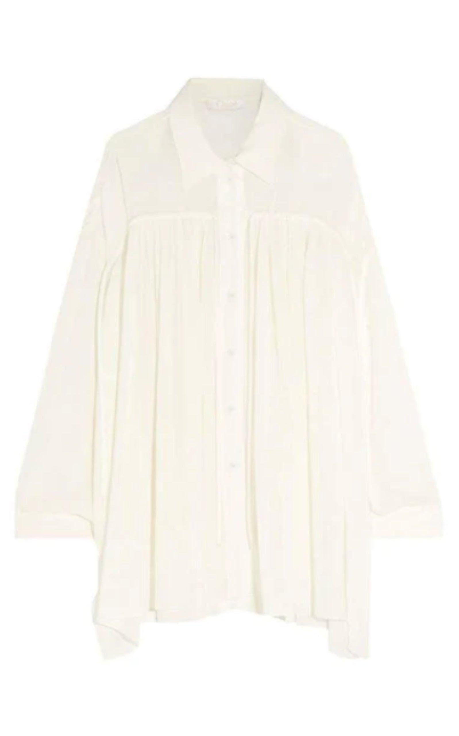 Oversize fine Crepe Shirt Chloe