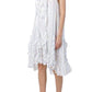 Ruffled Silk Blend Loose Dress Chloe