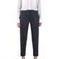 Wool Blend Pattern Trousers Chloe