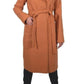 Belted Wool Blend Long Coat Cult Moda