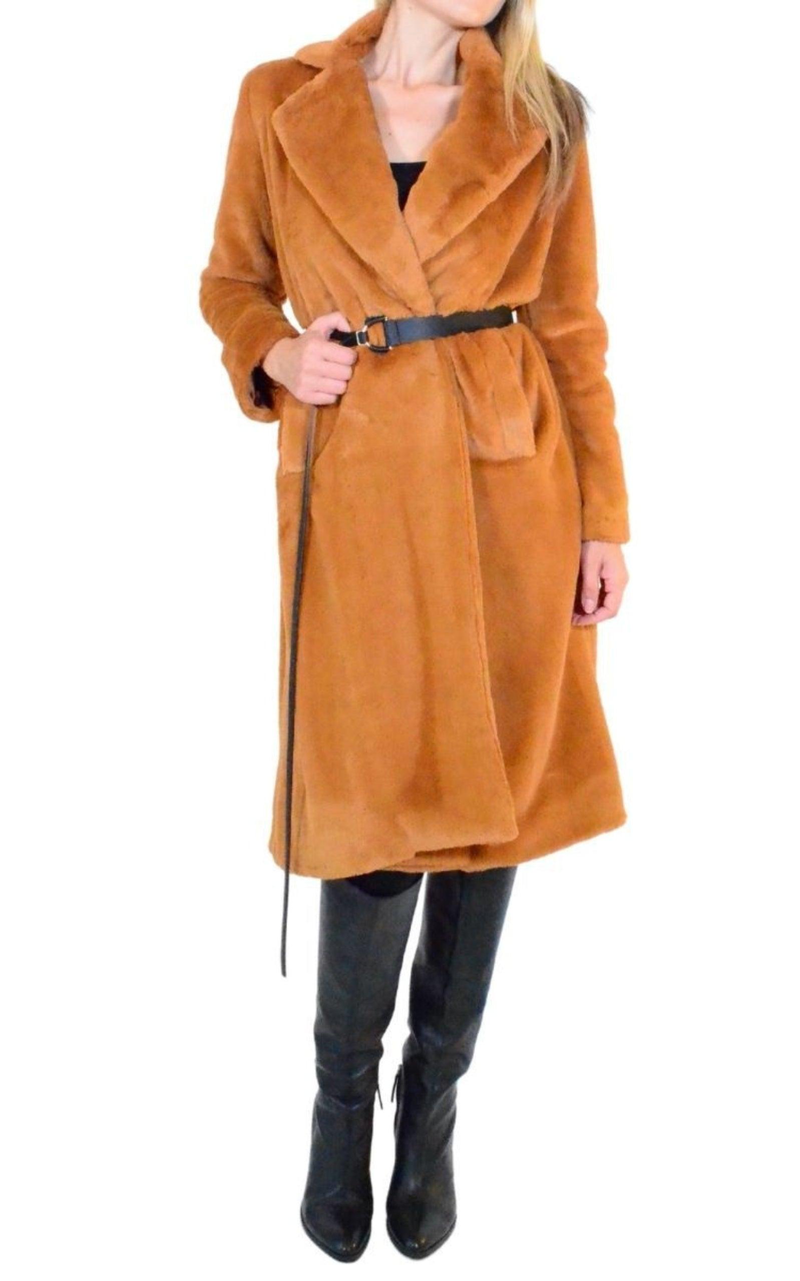 Plush Trench Coat Cult Moda