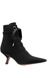 D-Hide Stretch Mesh Ankle Boots Dior