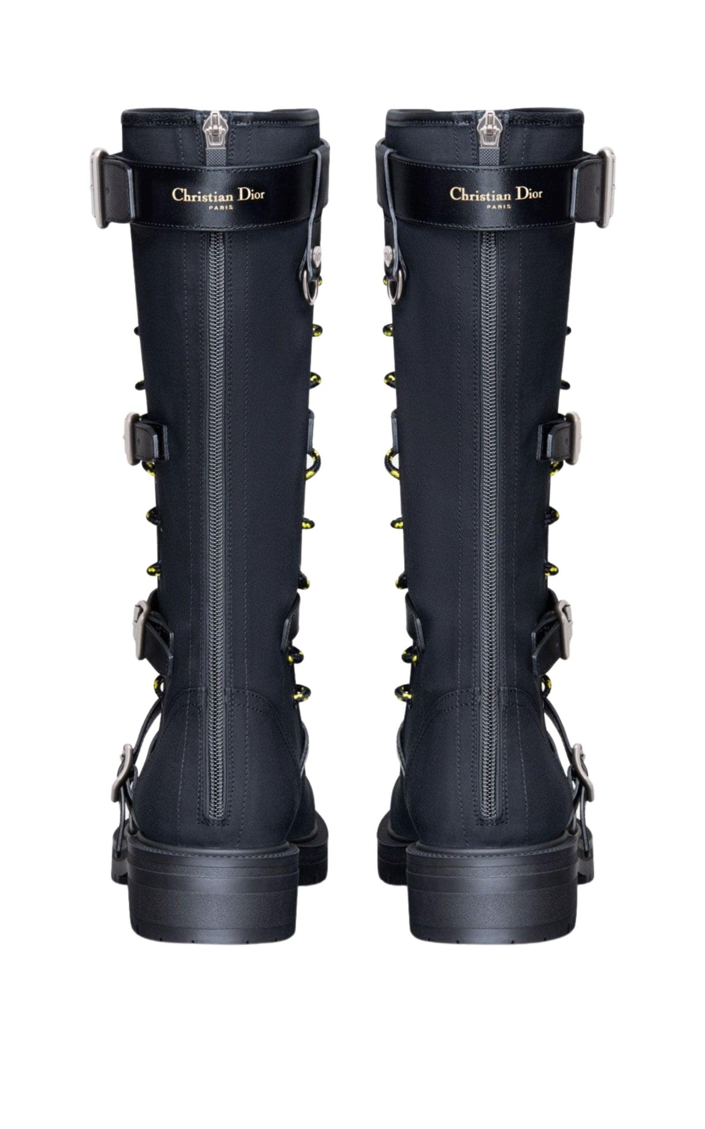 Dioranger Boots in Black Technical Fabric Dior