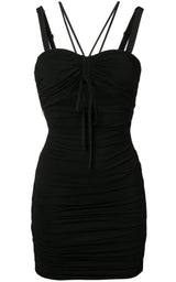 Dolce & Gabbana Ruched Cut-out Dress