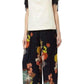 Embellished Sleeve Cotton Blend Top Dries Van Noten