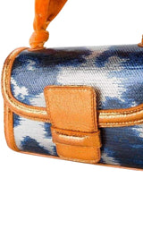 Ikat Print Mini Cross Body Bag Dries Van Noten