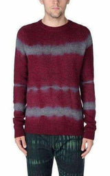 Miles Burgundy Wool Sweater Dries Van Noten