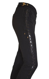 Criss Cross Peekaboo Leg Pants Emilio Pucci